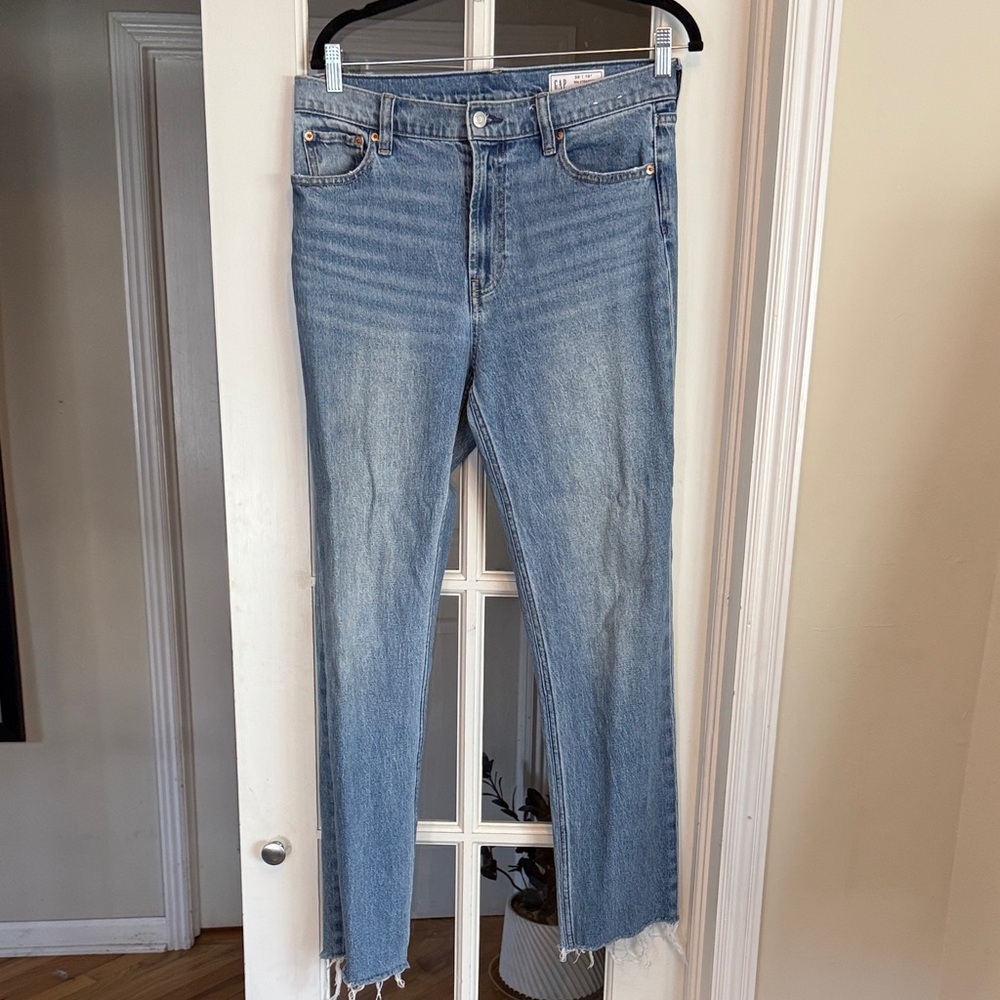 Gap women’s 90s straight high rise 30 10T 10 Tall